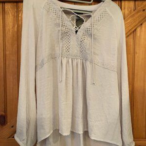 Ana Light Grey Top Size M